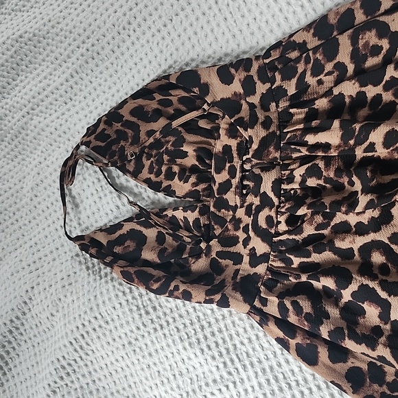 Dress animal print maxi dress size small - Picture 3 of 4